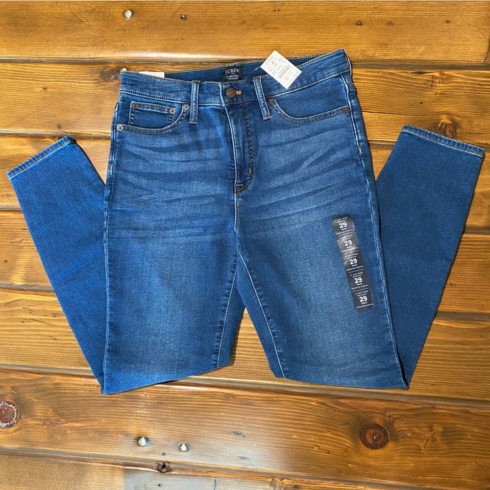 J.Crew Factory 9” mid-rise skinny jeans NWT